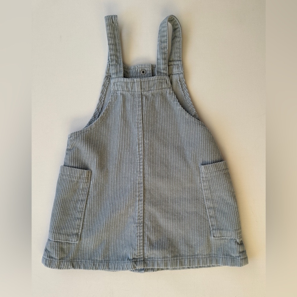 Zara girl’s | Stylish Corduroy Jumper Dress. | Size 2-3T. - Picture 3 of 5
